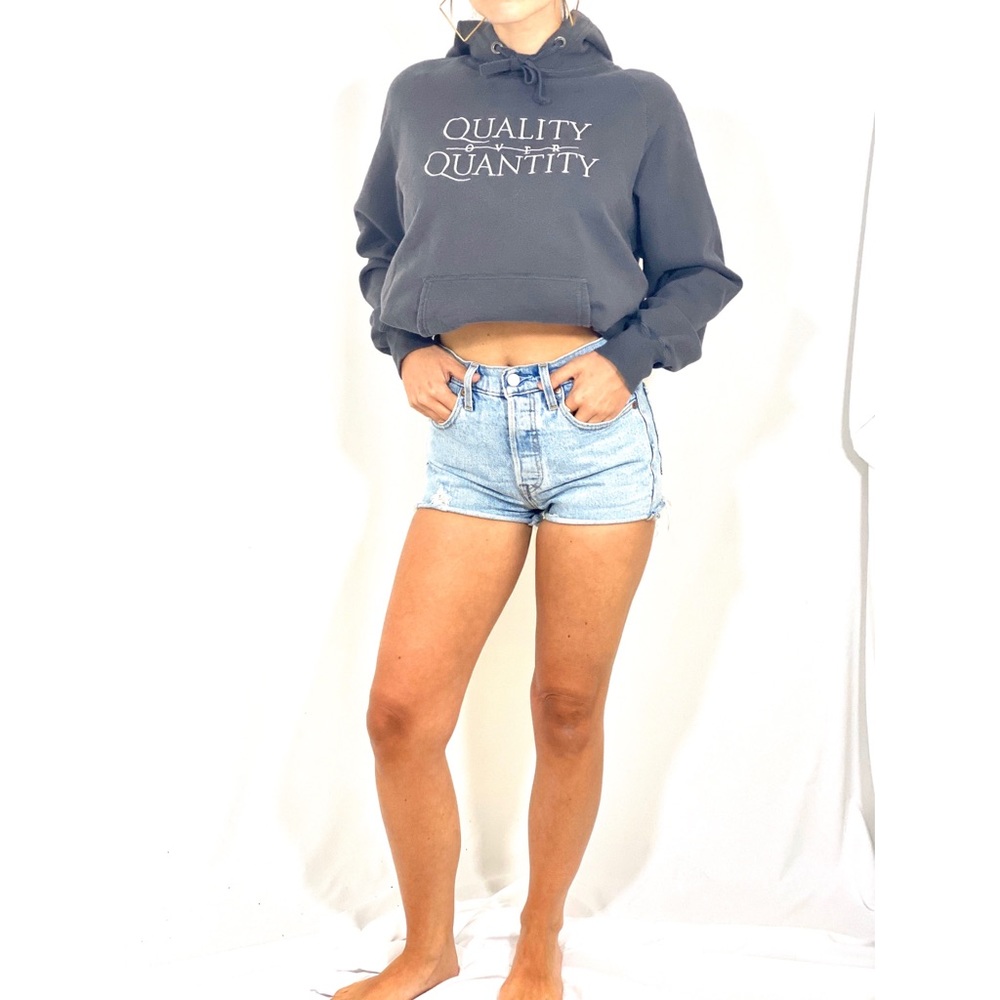 “Quality Over Quantity” Unisex Hoodie/Sweatshirt